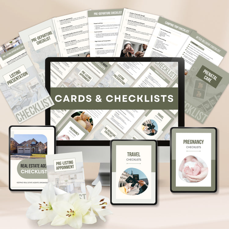 Cards & Checklist
