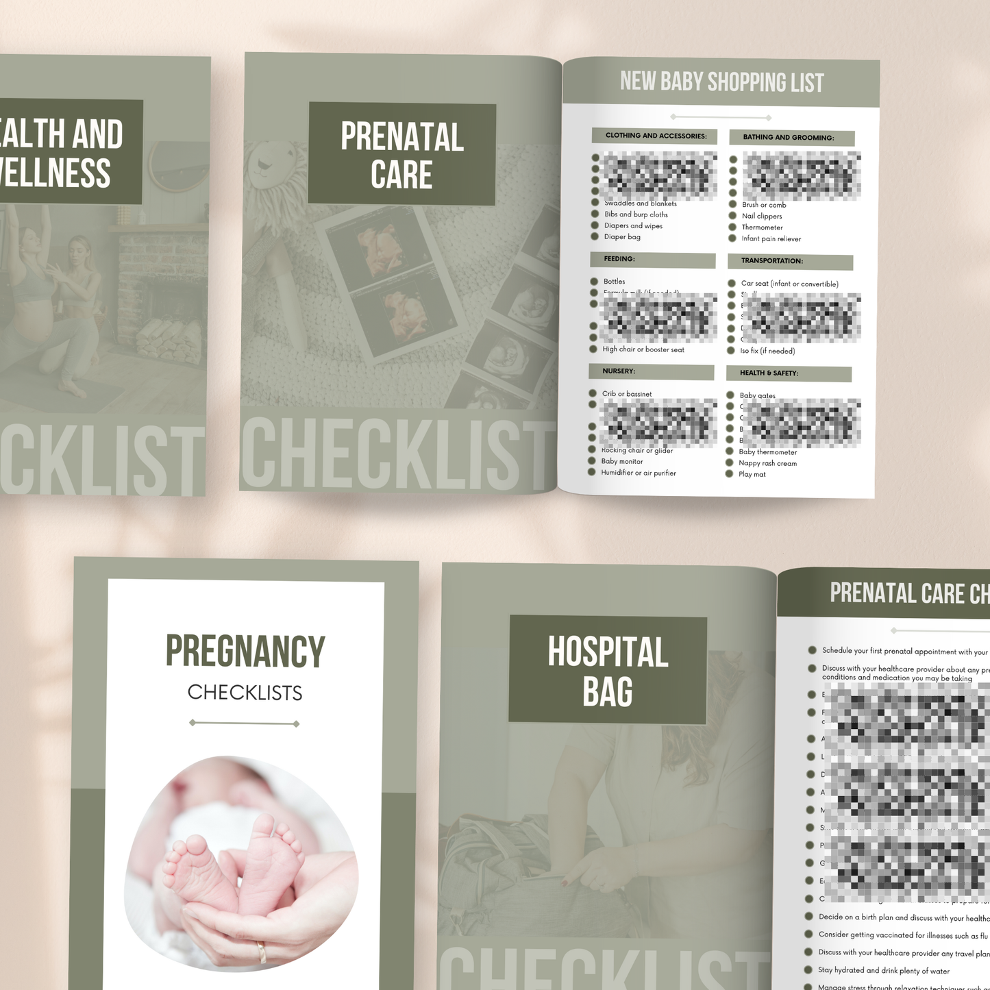 Pregnancy Checklist with Master Resell Rights