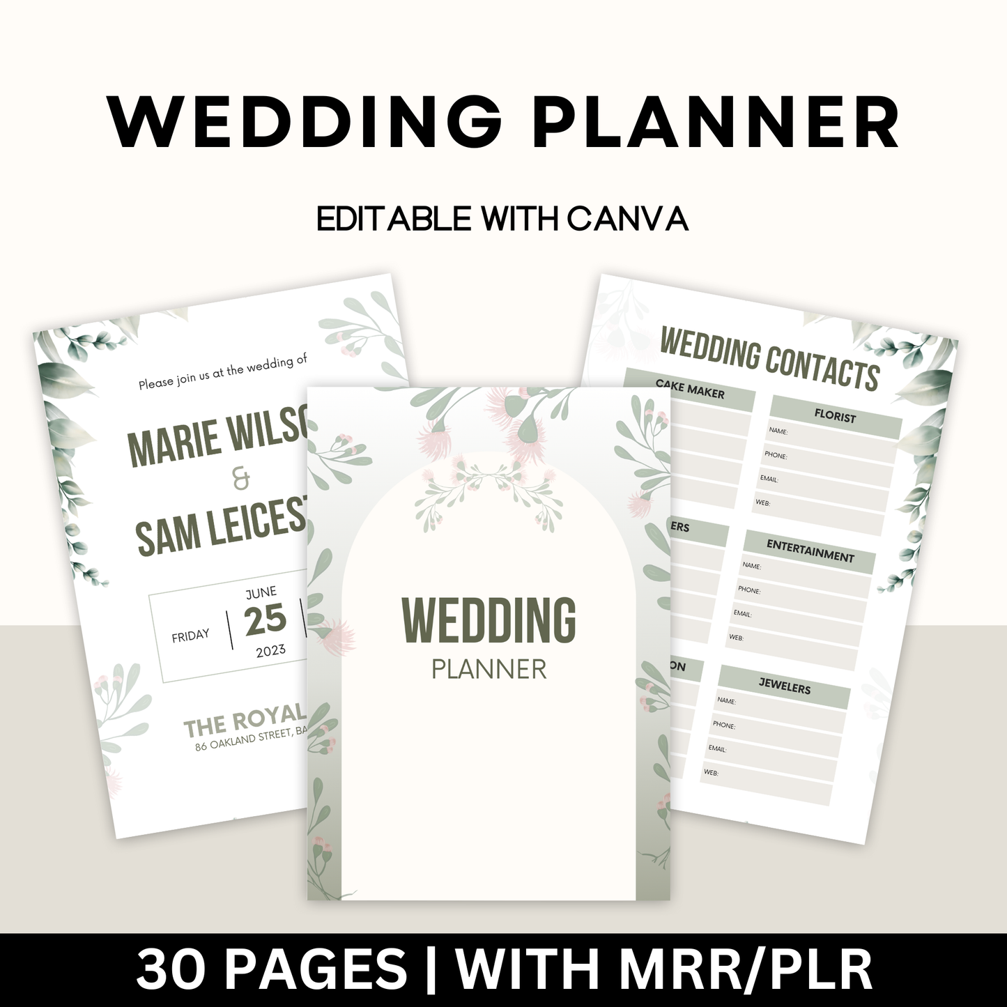 Wedding Planner with Master Resell Rights