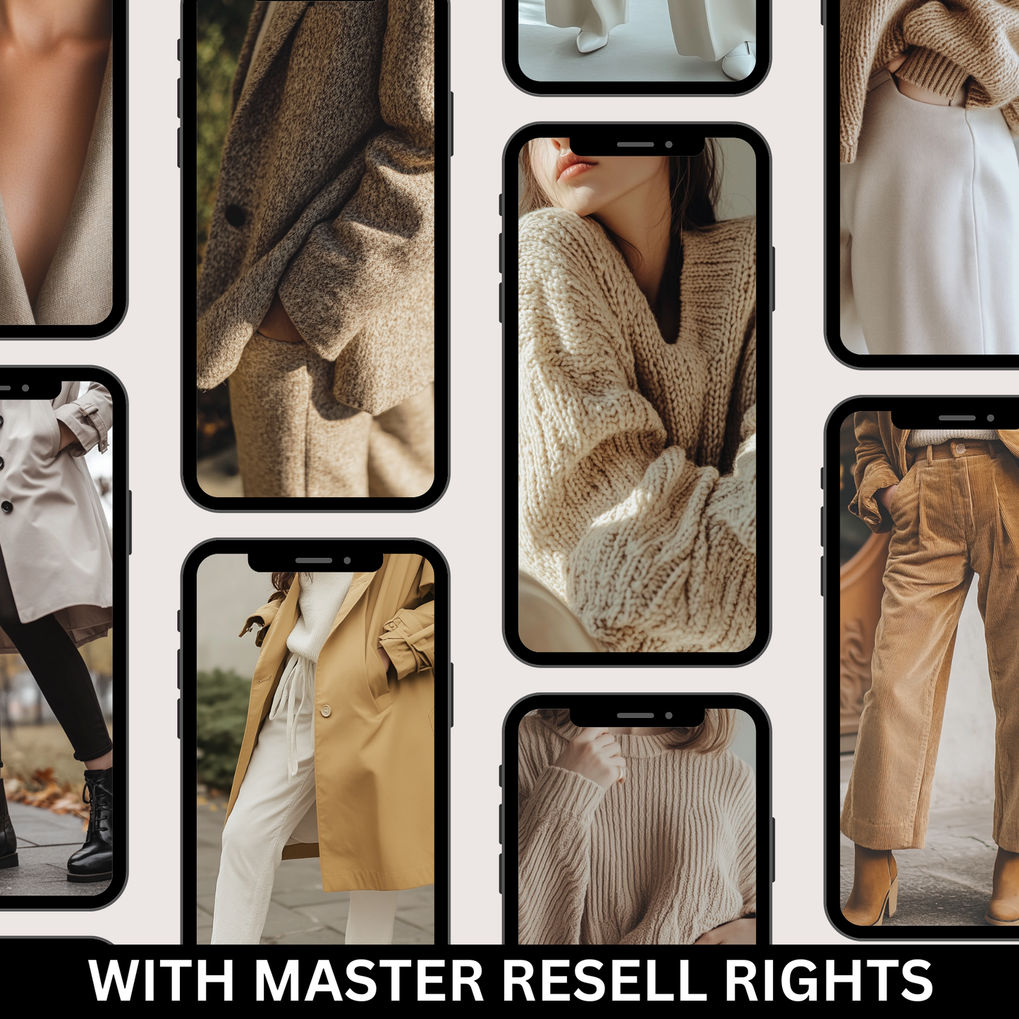 60 Crisp and Cozy Stock Photos with Master Resell Rights