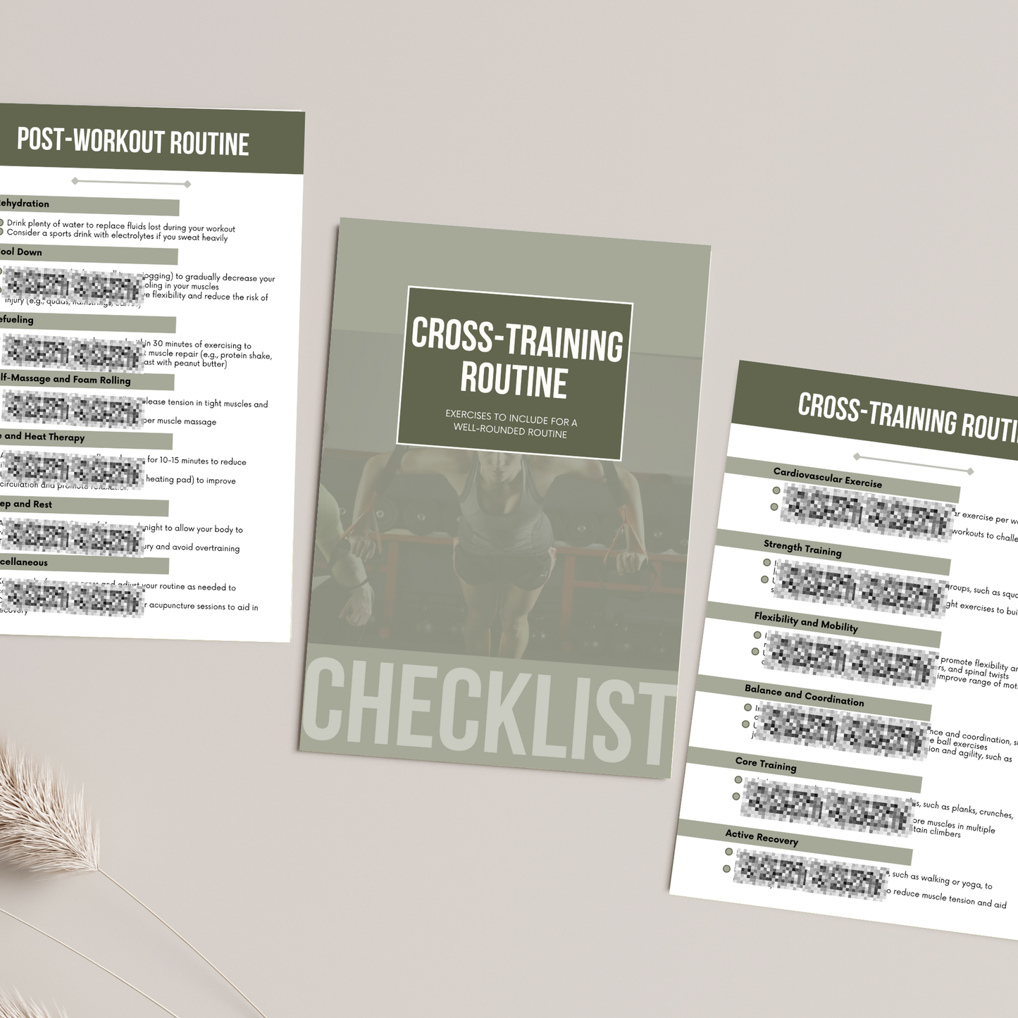 Fitness Checklist with Master Resell Rights