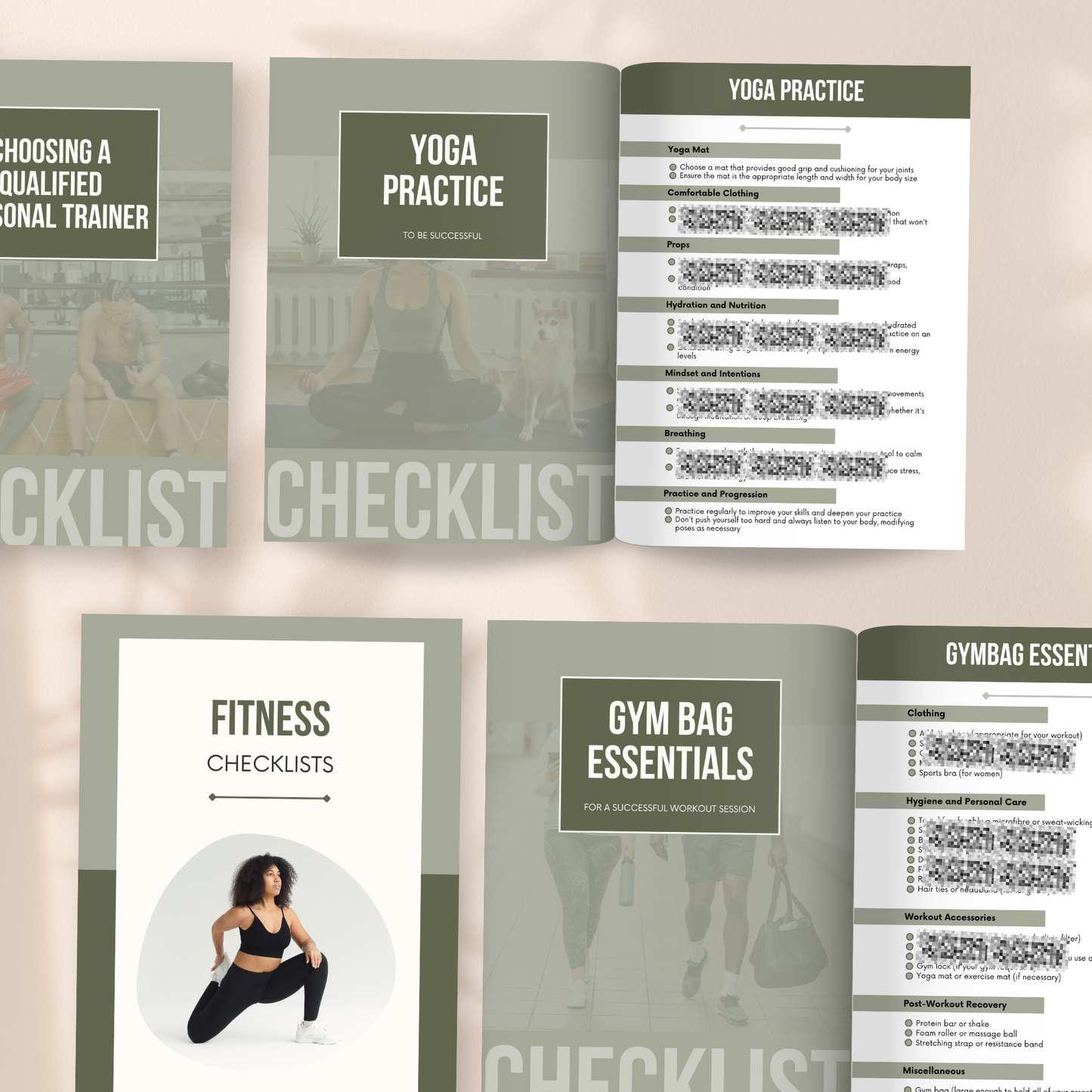 Fitness Checklist with Master Resell Rights