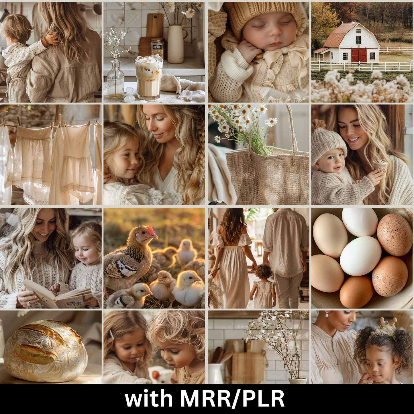 120 Celebrate Motherhood Stock Photos with Master Resell Rights