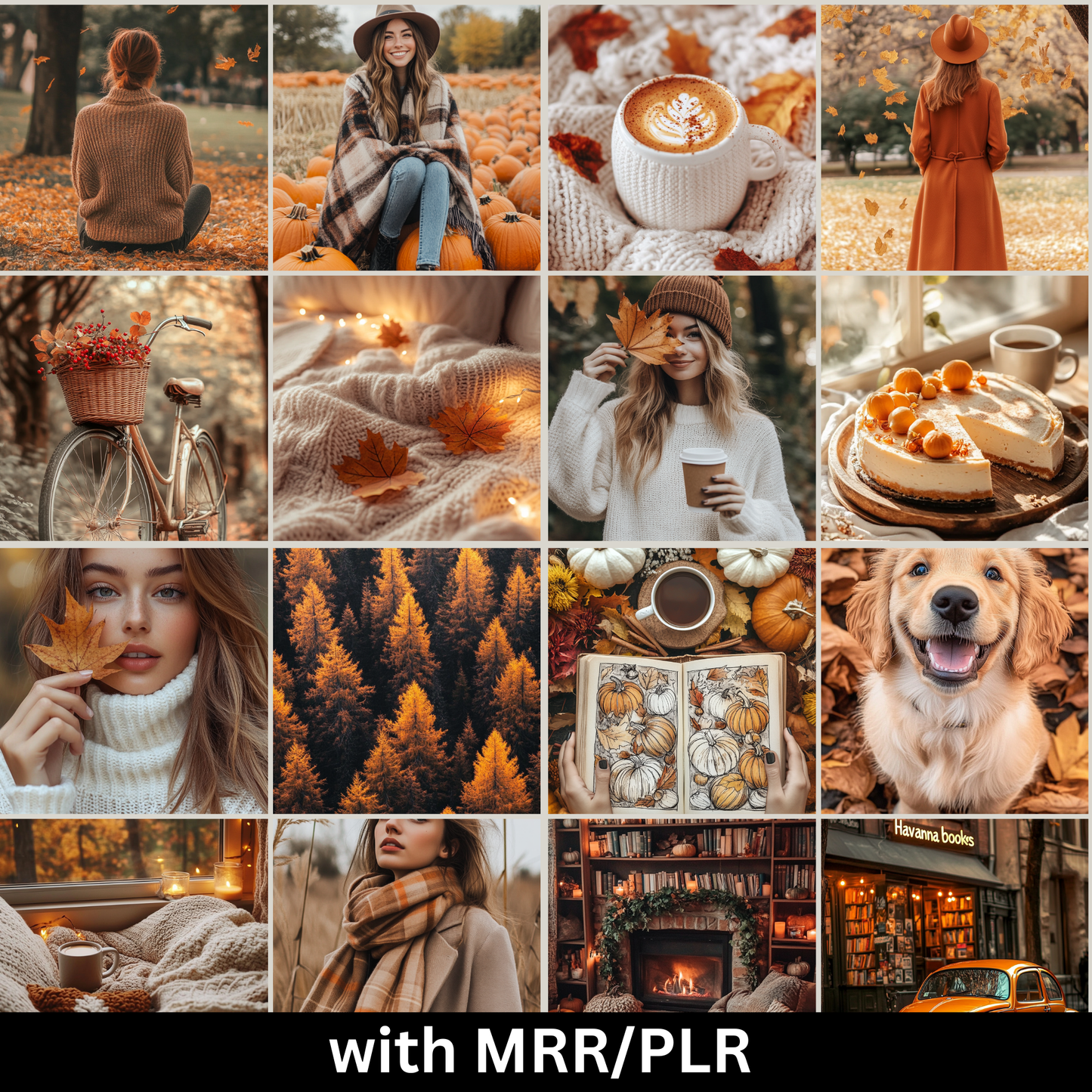 140 Cozy Fall Aesthetic Stock Photos with Master Resell Rights