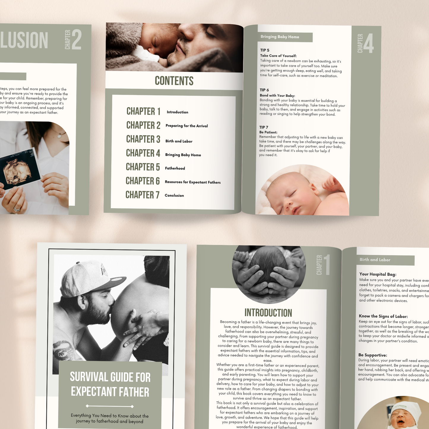 Survival Guide for Expectant Father eBook with Master Resell Rights