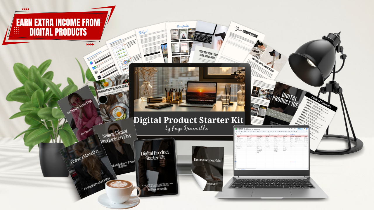 Digital Product Starter Kit by Faye Decenilla