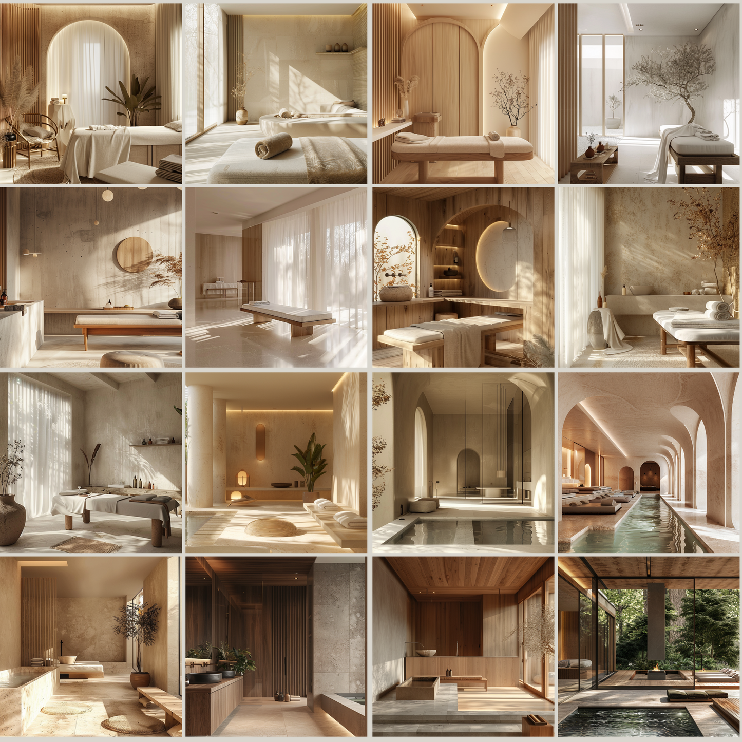 72 Relaxation and Haven: Spa and Massage Room Stock Photos with Master Resell Rights