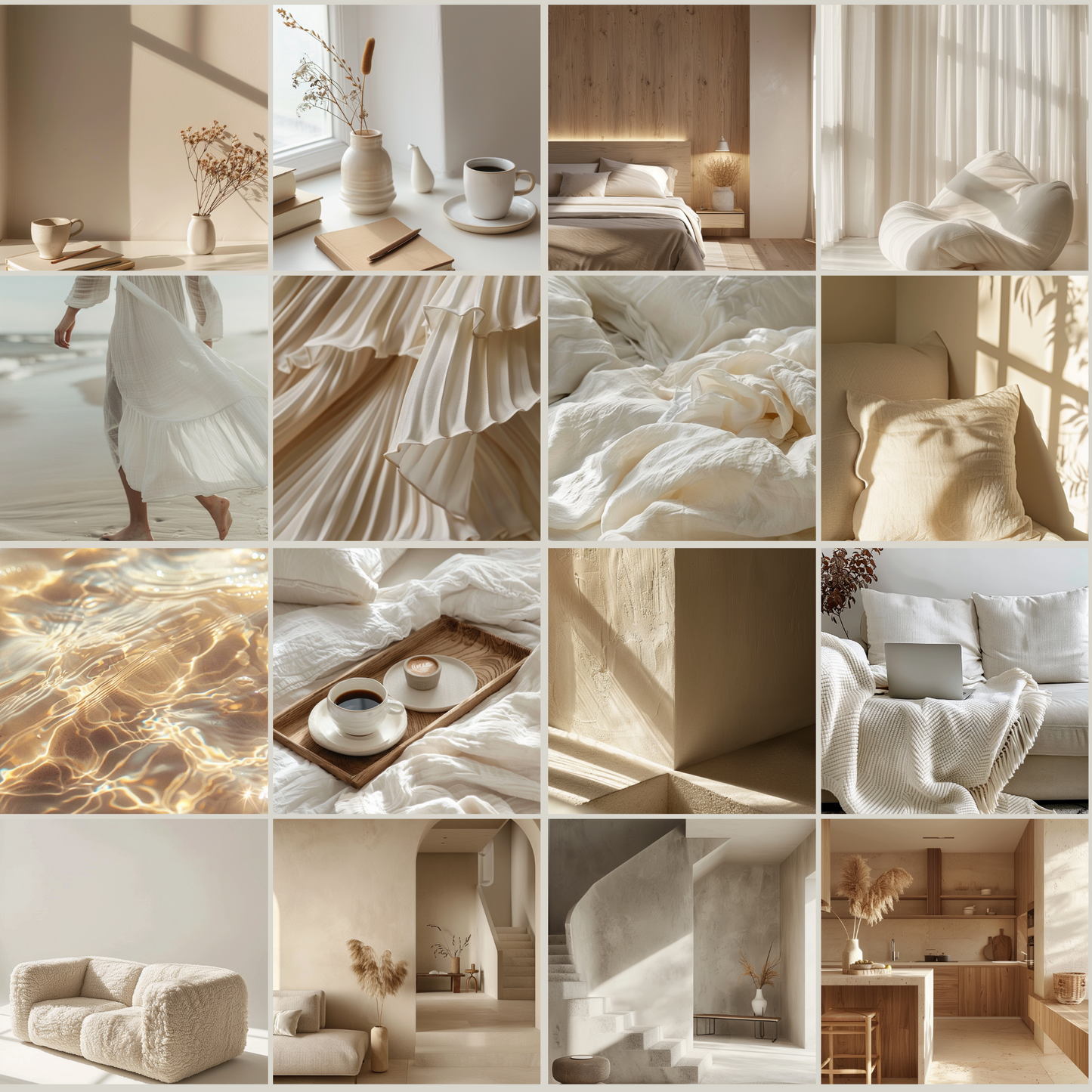 125 Beige Minimalism Stock Photos with Master Resell Rights