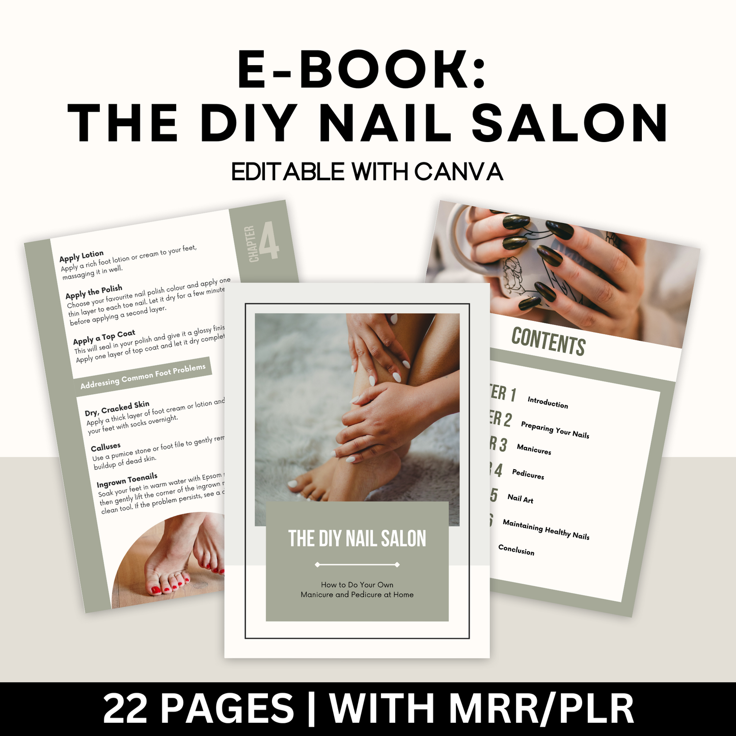 The DIY Nail Salon eBook with Master Resell Rights