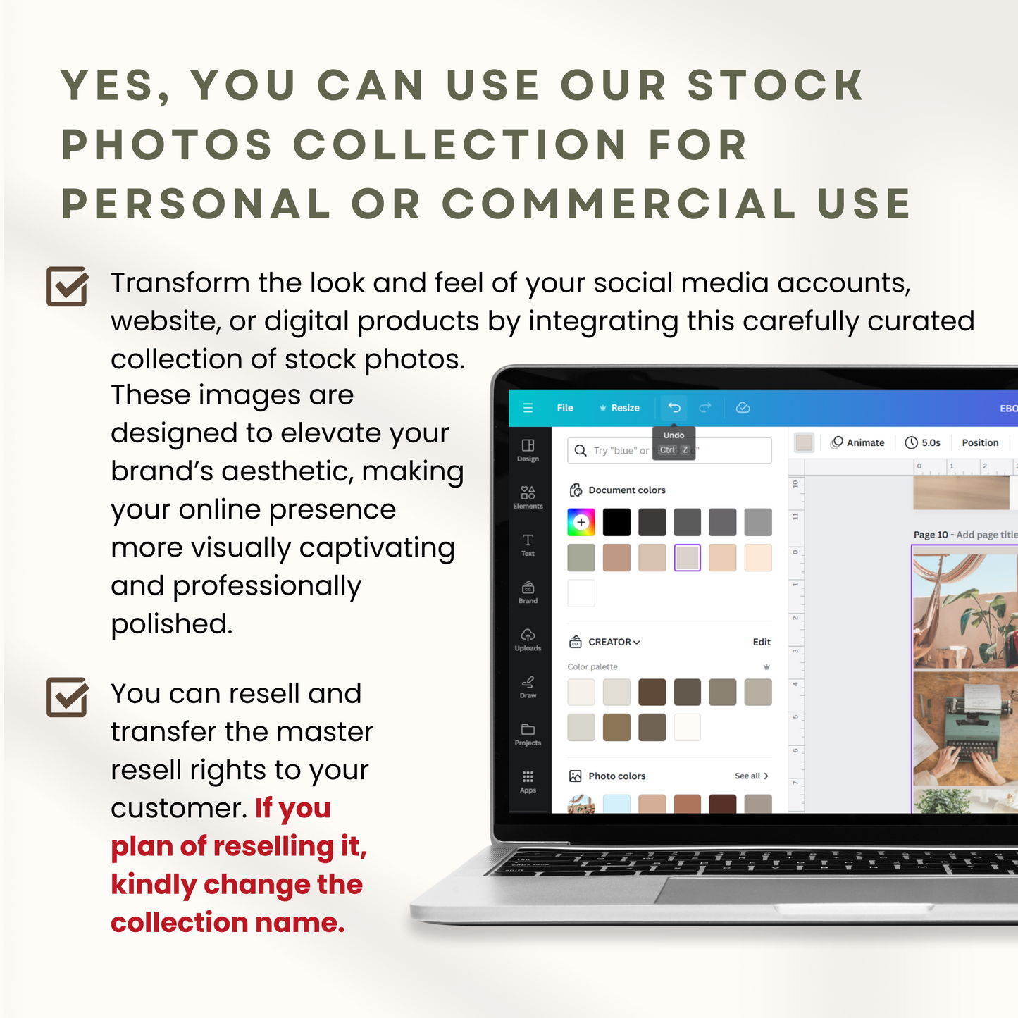 100 Lush Greenery Stock Photos with Master Resell Rights