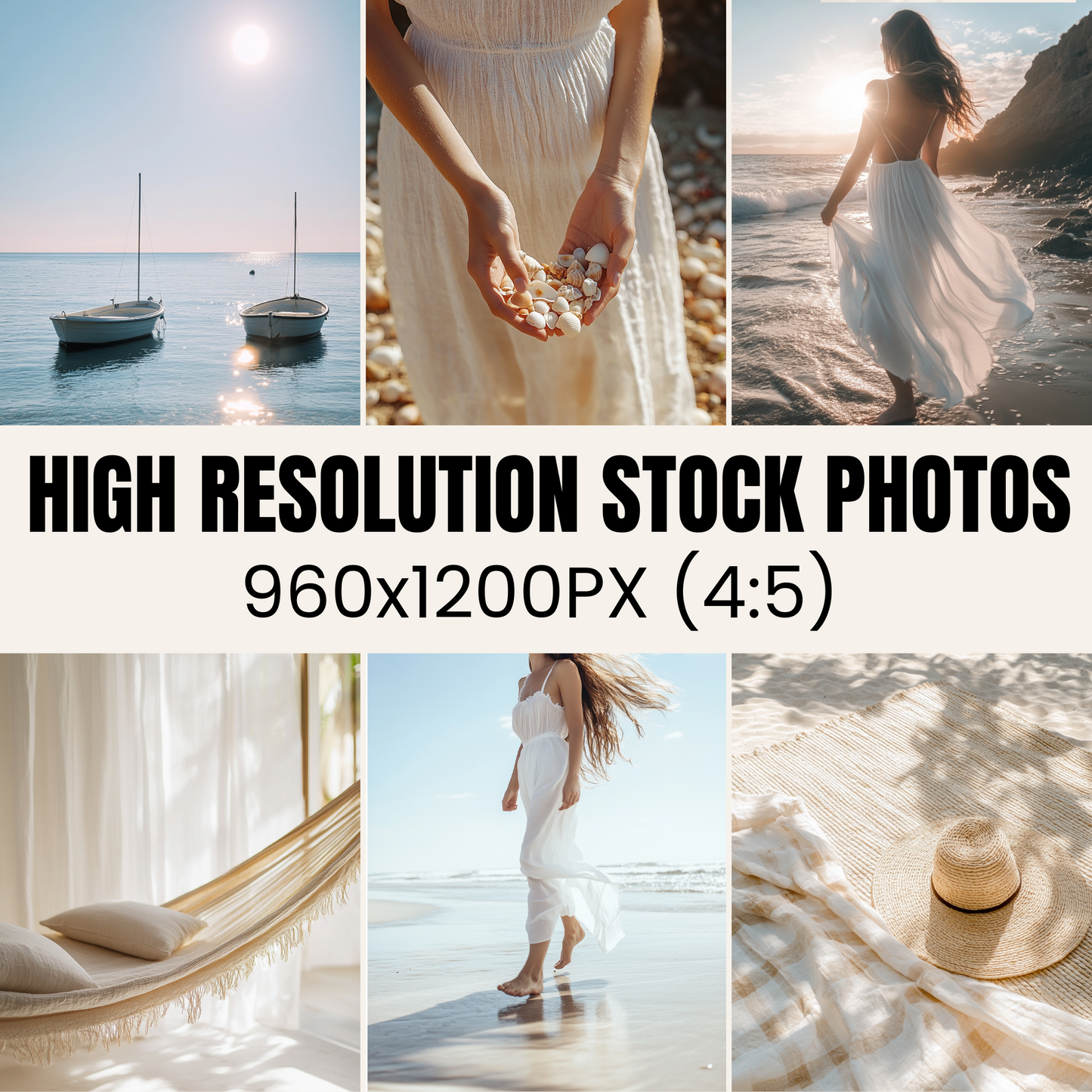 80 Summer Aesthetic Stock Photos with Master Resell Rights