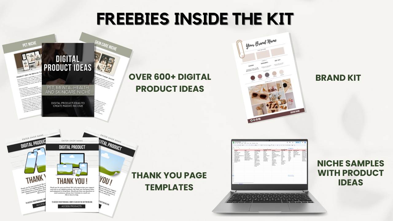 Digital Product Starter Kit by Faye Decenilla