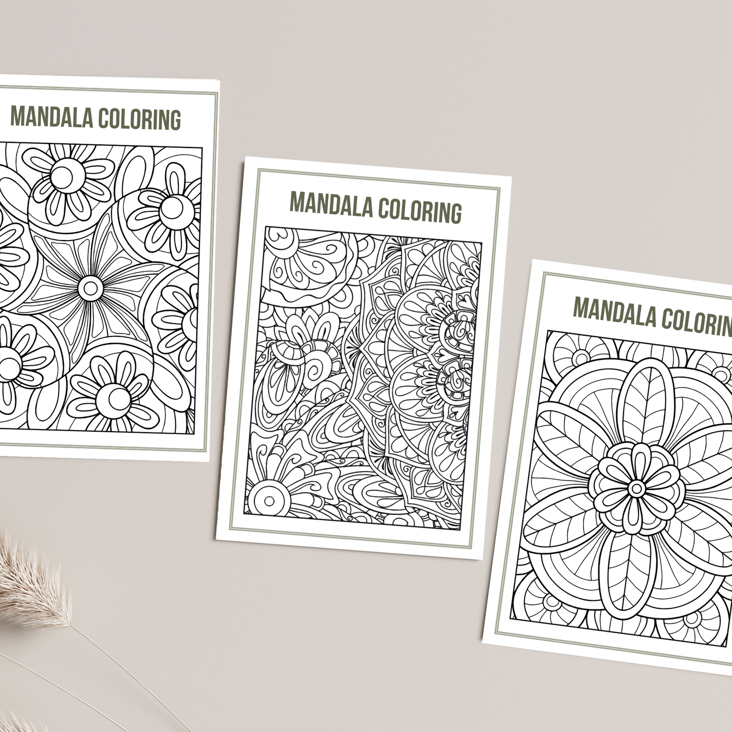 Mandala Coloring Book with Master Resell Rights