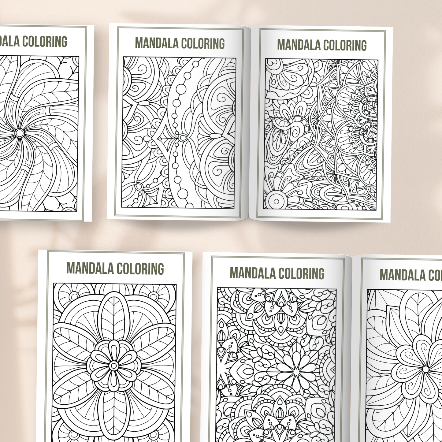 Mandala Coloring Book with Master Resell Rights