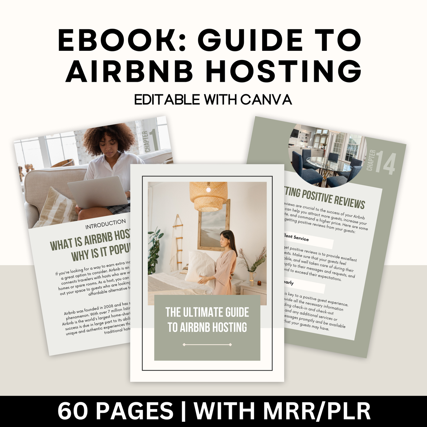 Guide to Airbnb Hosting eBook with Master Resell Rights