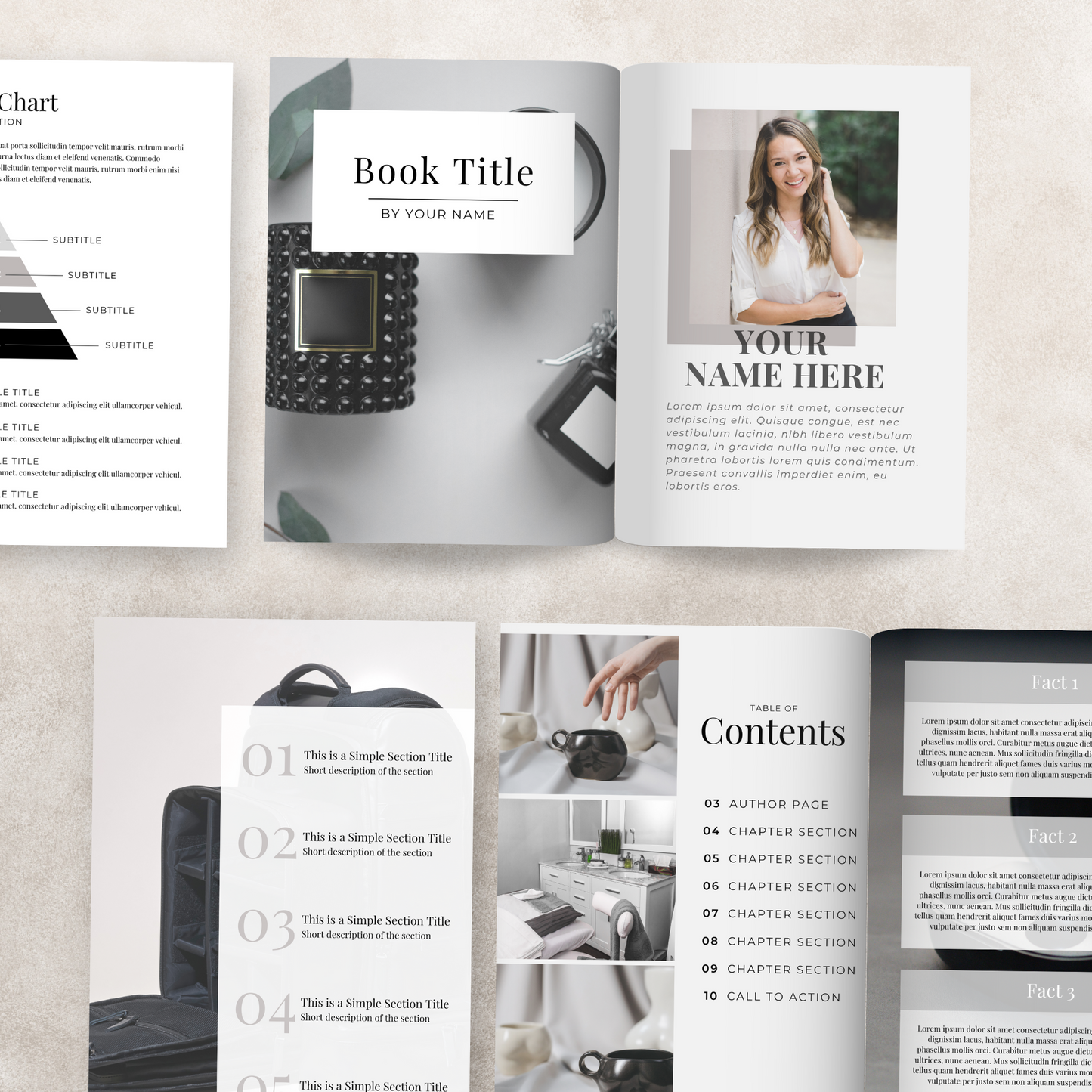 eBook Template Black Elegant with Master Resell Rights