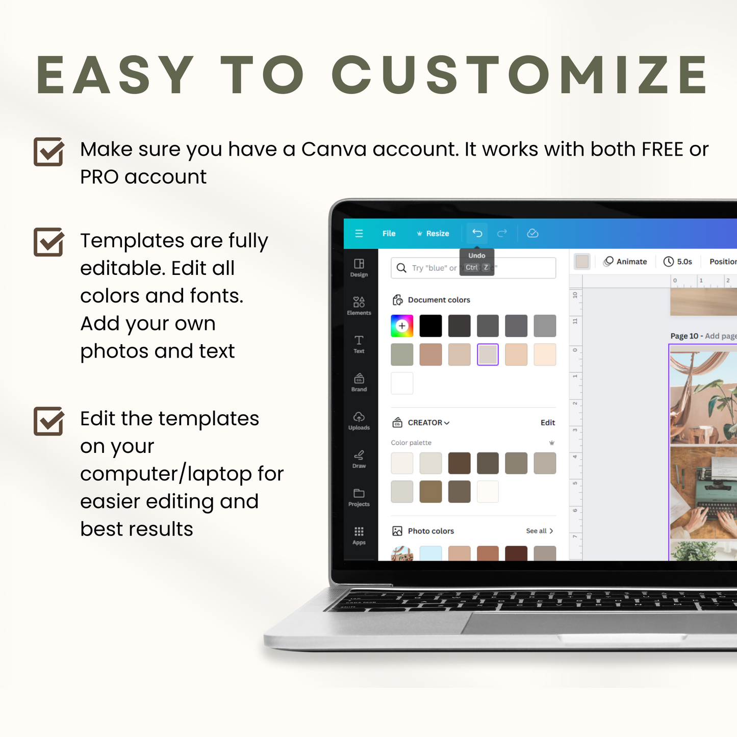 eBook Template Black Elegant with Master Resell Rights