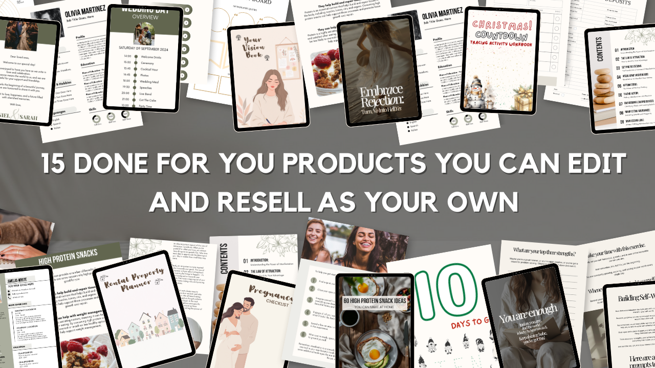 Digital Product Starter Kit by Faye Decenilla