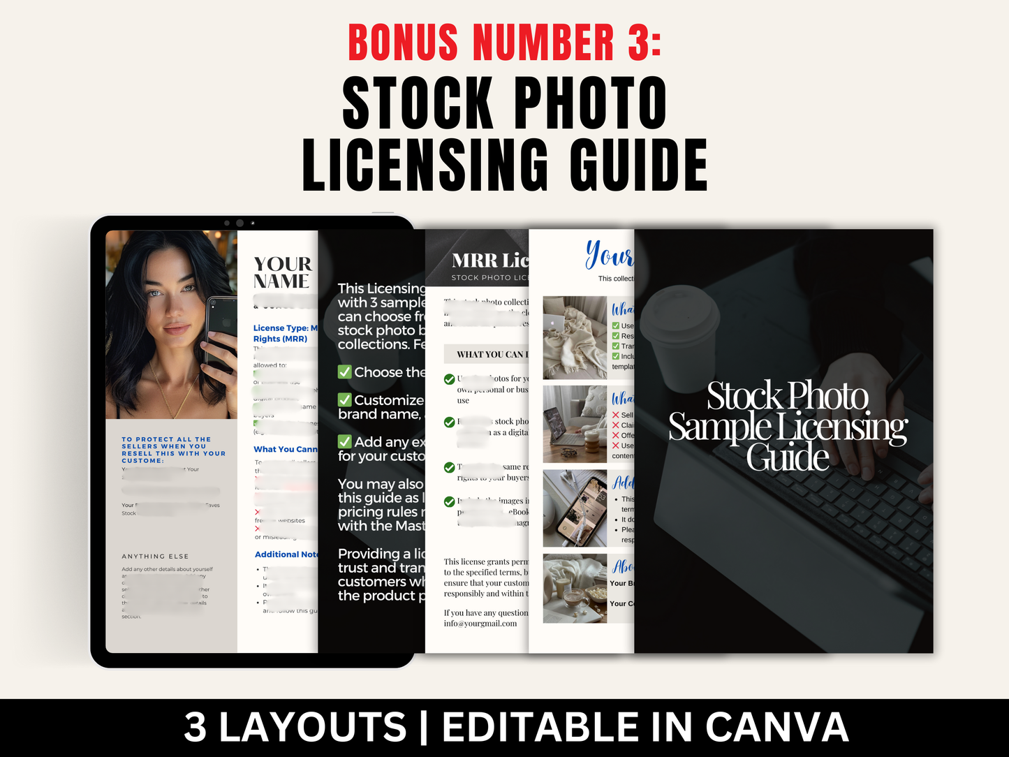 Digital Faves Stock Photo Bundle with Master Resell Rights