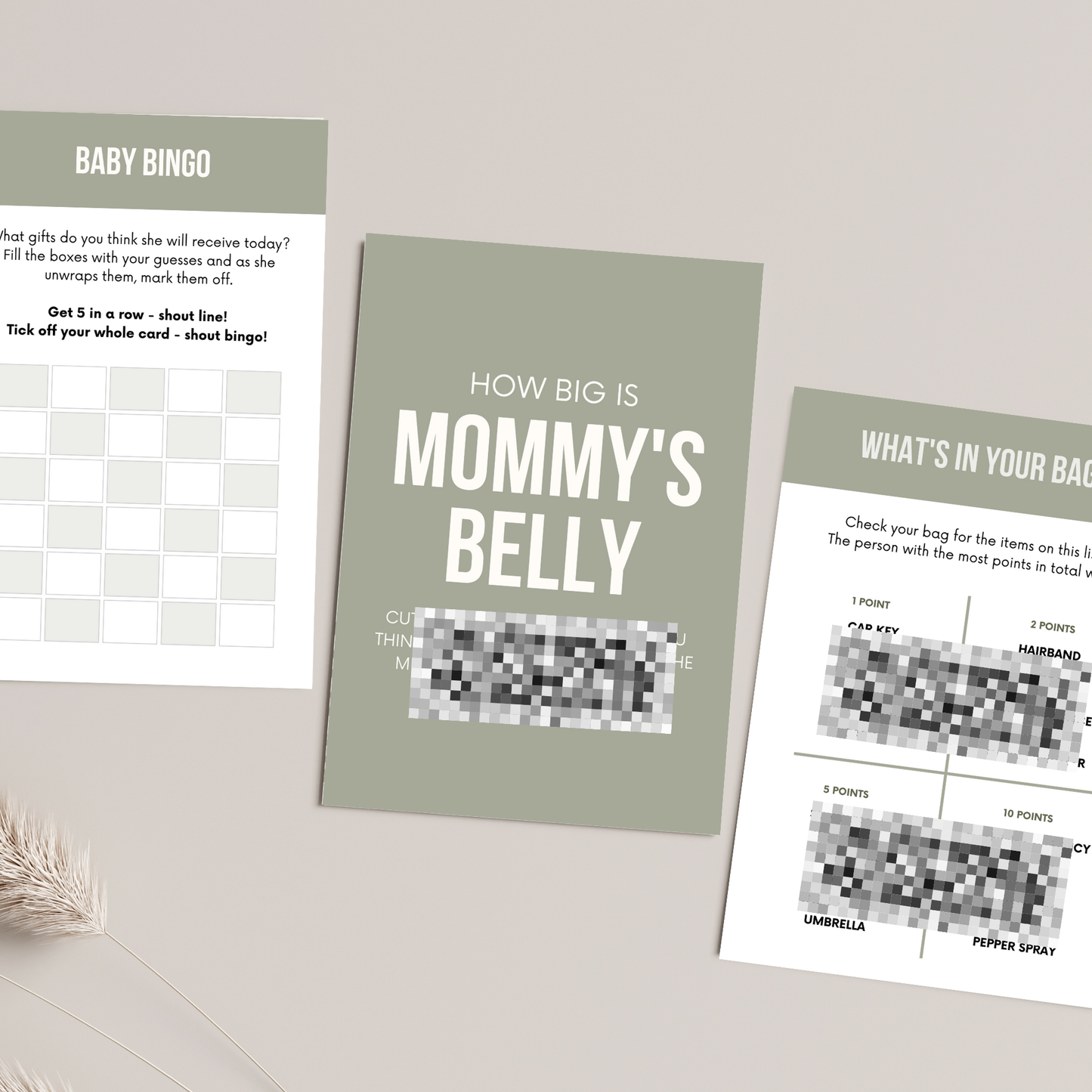 50 Baby Shower Games with Master Resell Rights