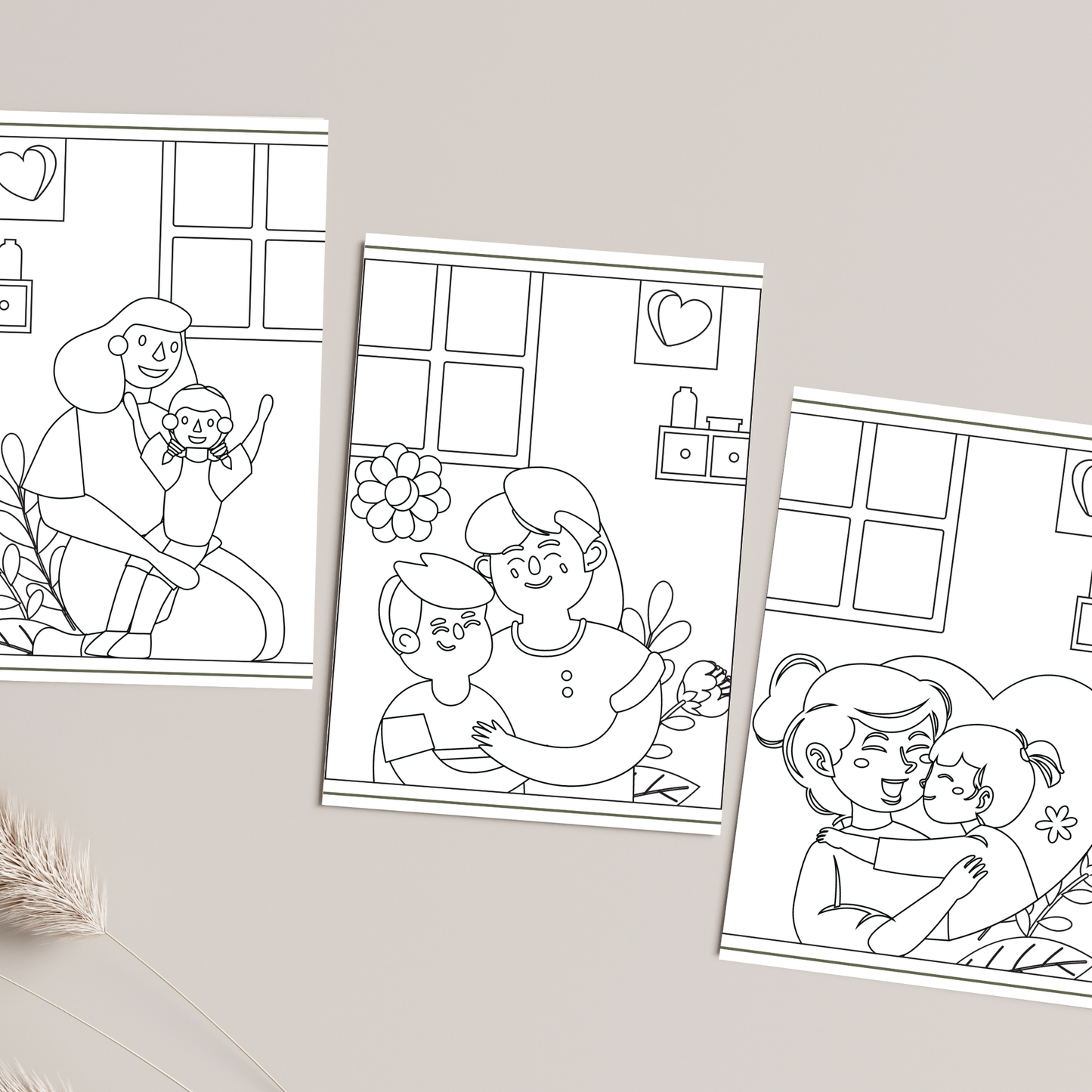 Mother's Day Coloring Book with Master Resell Rights