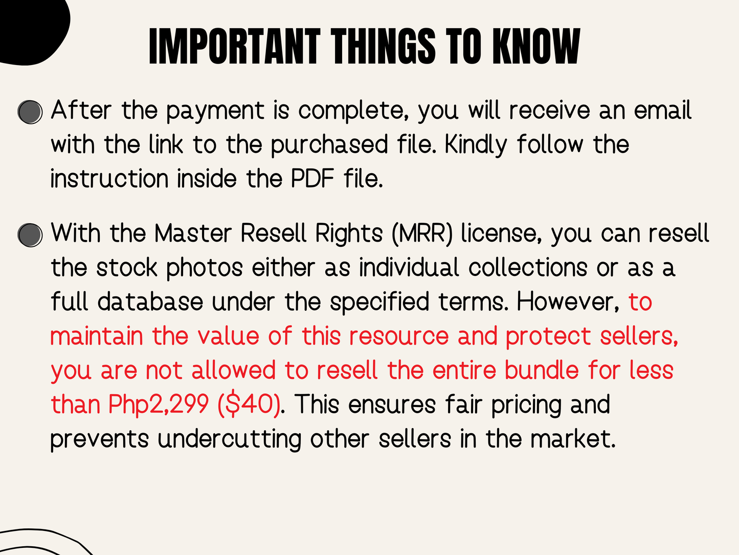 Digital Faves Stock Photo Bundle with Master Resell Rights
