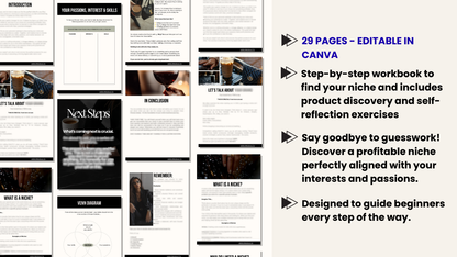 How to Find your Niche Workbook (with Master Resell Rights)