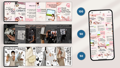 Instagram Carousel Template Bundle