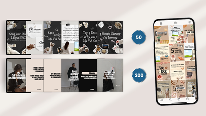 Instagram Carousel Template Bundle