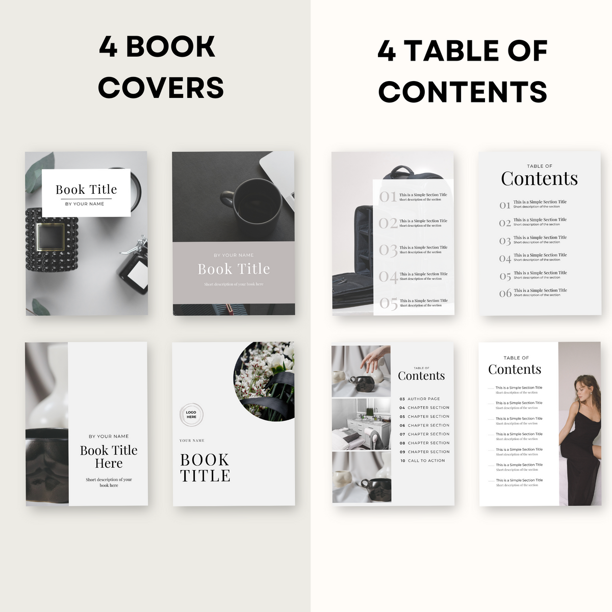 eBook Template Black Elegant with Master Resell Rights – digitalfaves