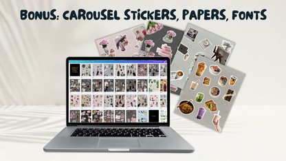 Instagram Carousel Template Bundle