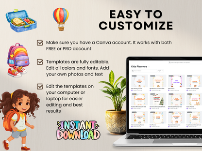 2026 Kids Planner Bundle with Master Resell Rights