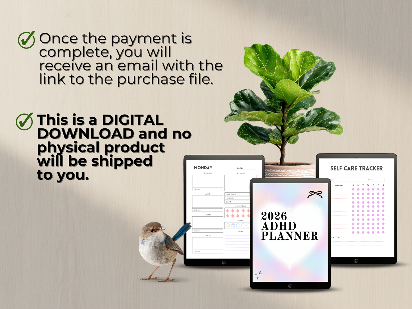 2026 ADHD Planner with Master Resell Rights