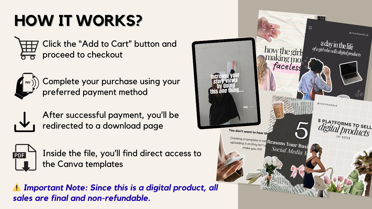 Instagram Carousel Template Bundle