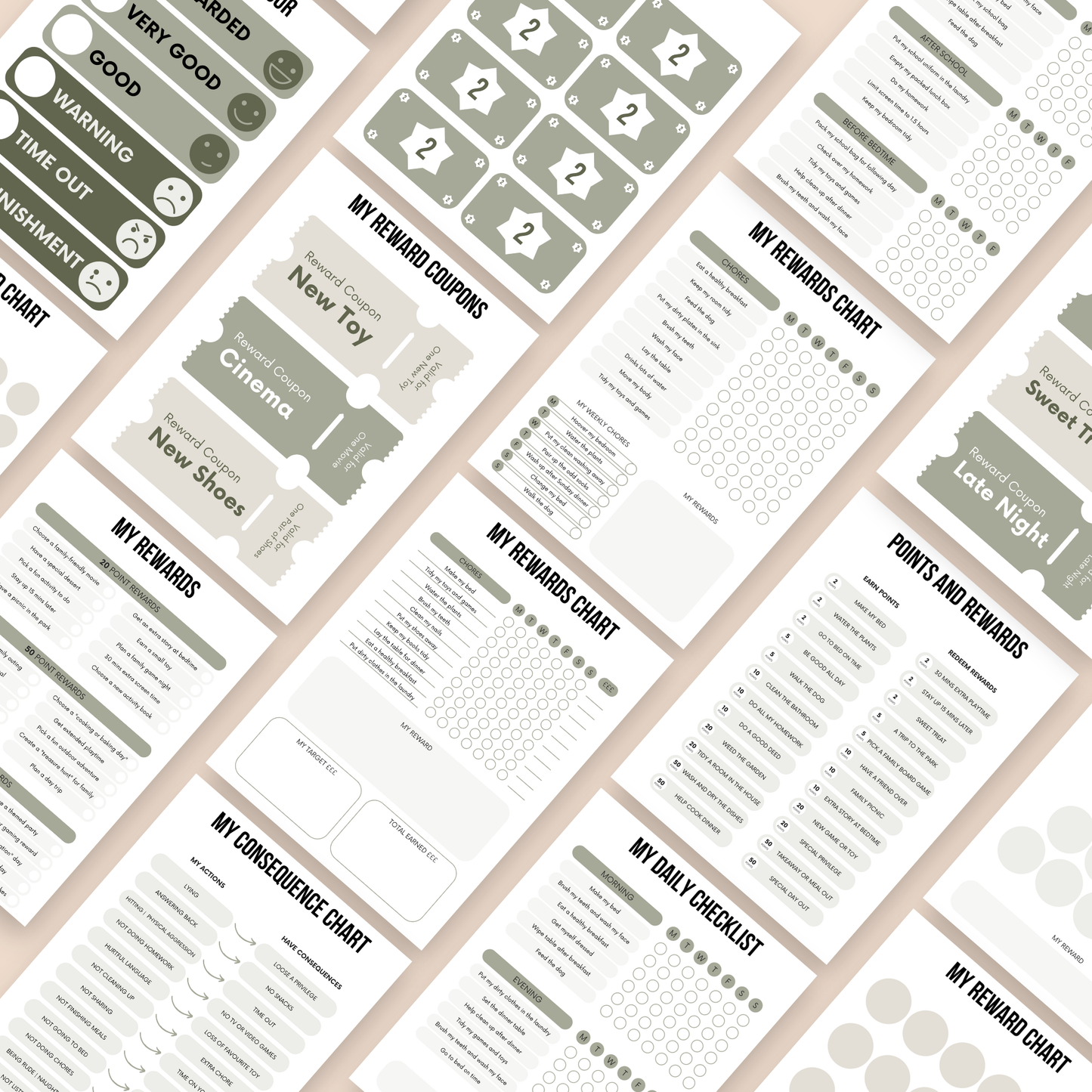 Rewards Chart Bundle with Master Resell Rights