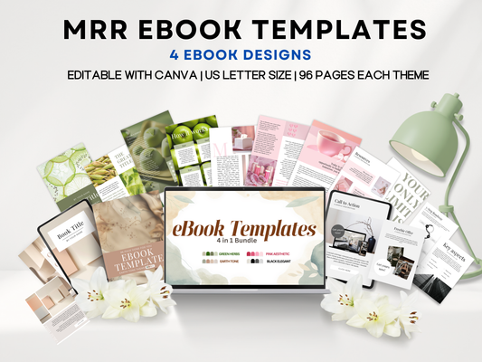 MRR eBook Template Bundle (4 Designs)